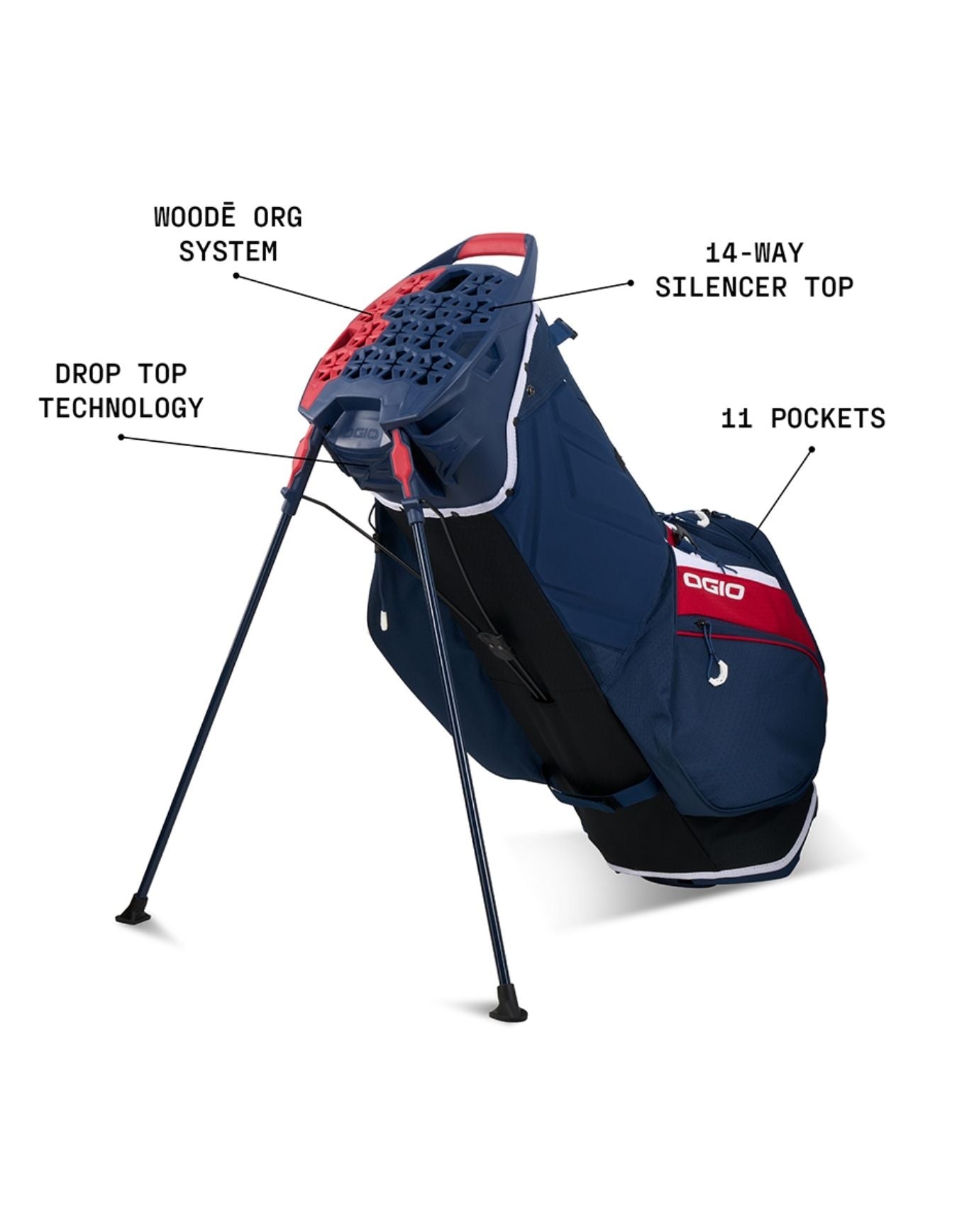 Silencer Hybrid Golf Stand Bag '26 | OGIO Australia