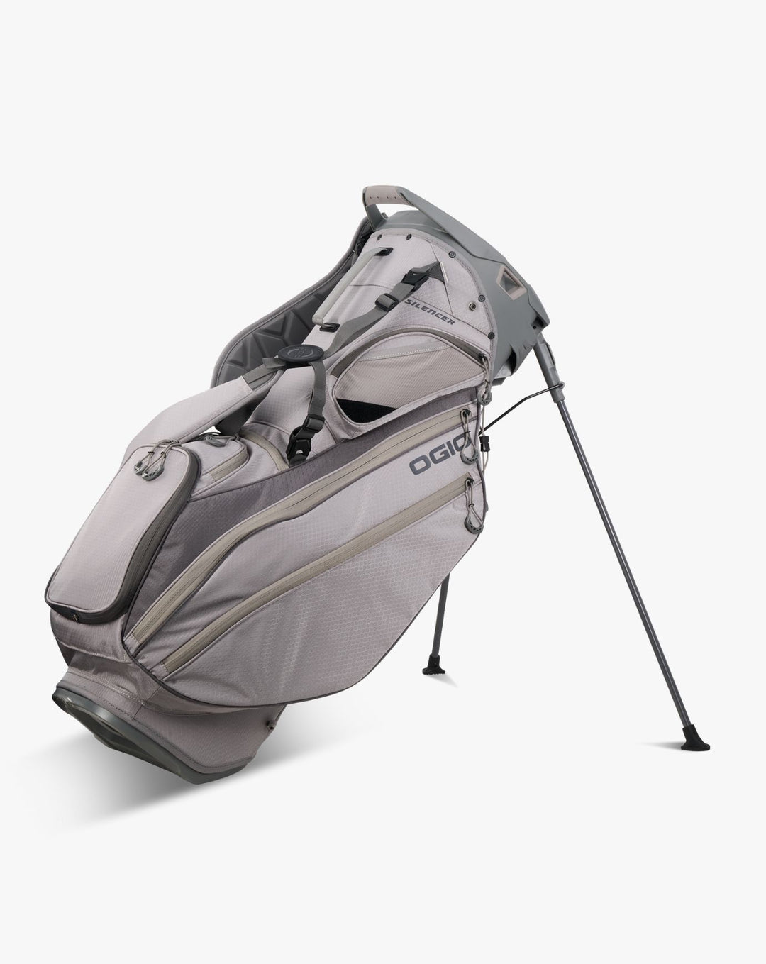 golf bag ogio clamshell rain cover Axglo Big Horn Golfer hand access using a patented retractable rod systemflip up fast Golf Club Bag Rain Hood